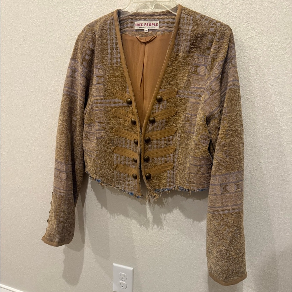 Free People Brown Jacket